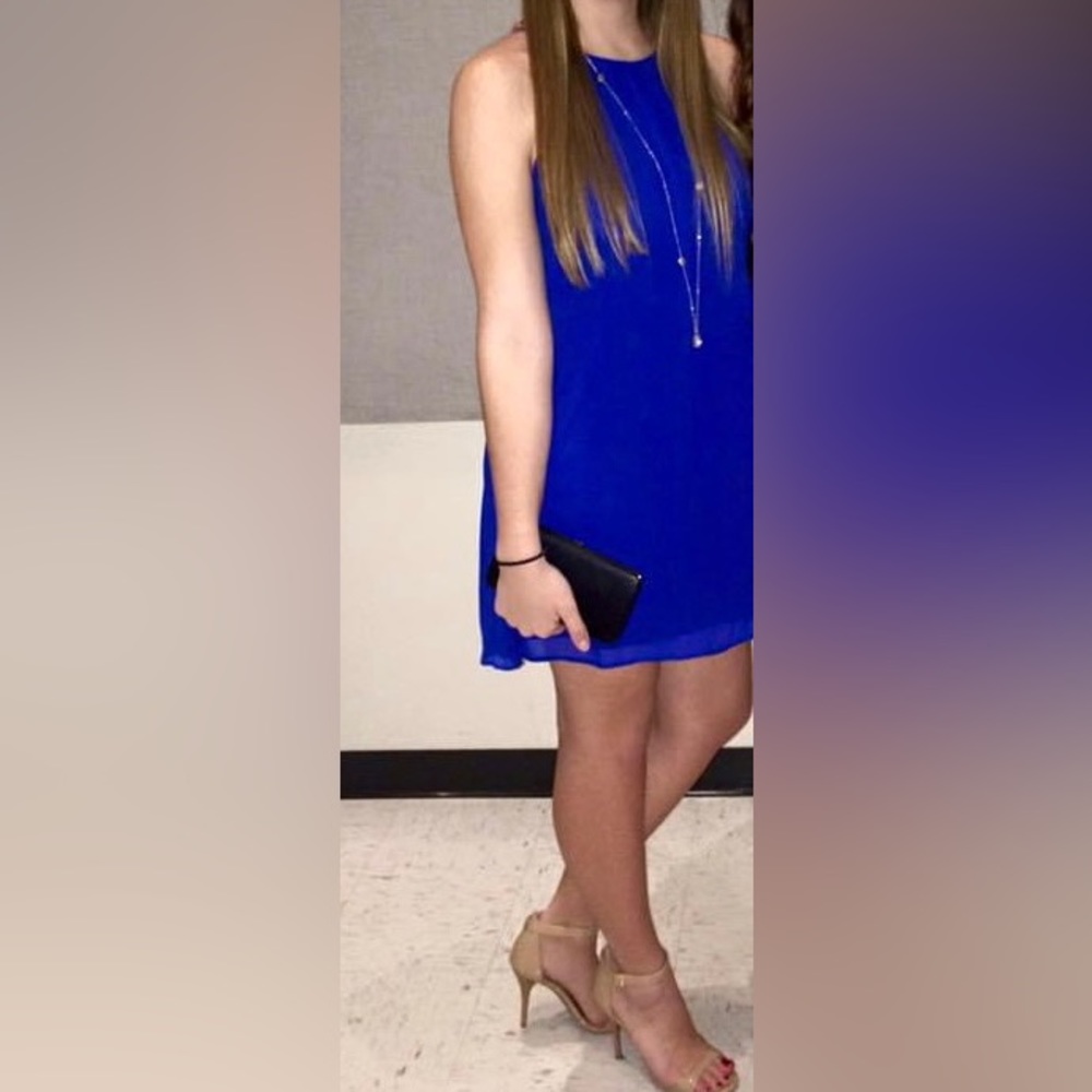 Royal Blue cocktail dress size: small